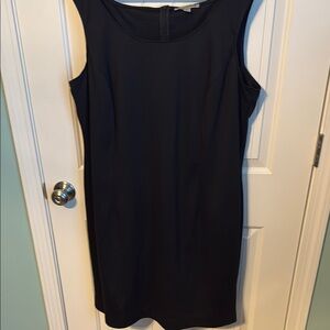 Elegant Black Sleeveless Dress 18W